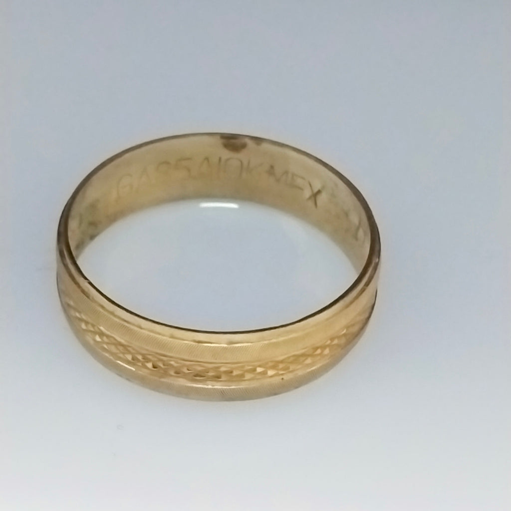 ARGOLLA ORO 10 K 1.4 GRMS (SEMINUEVO)