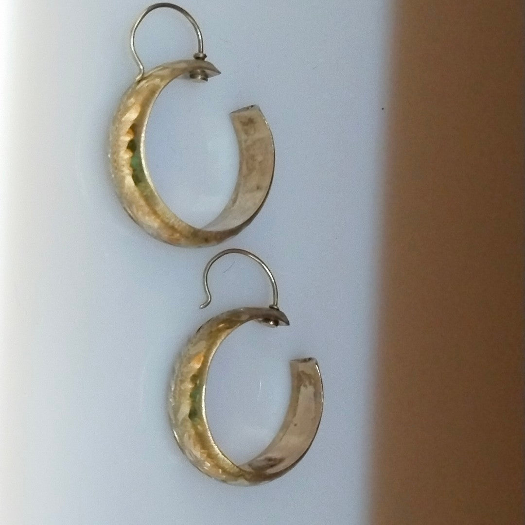 ARRACADAS PAR ORO 10 K 3.3 GRMS (SEMINUEVO)