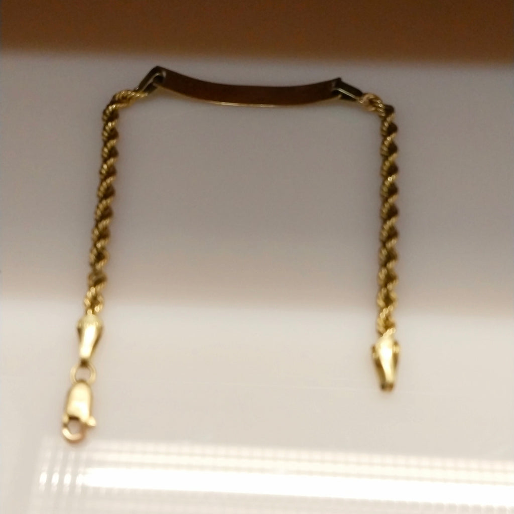 ESCLAVA ORO 10 K 3.7 GRMS (SEMINUEVO)