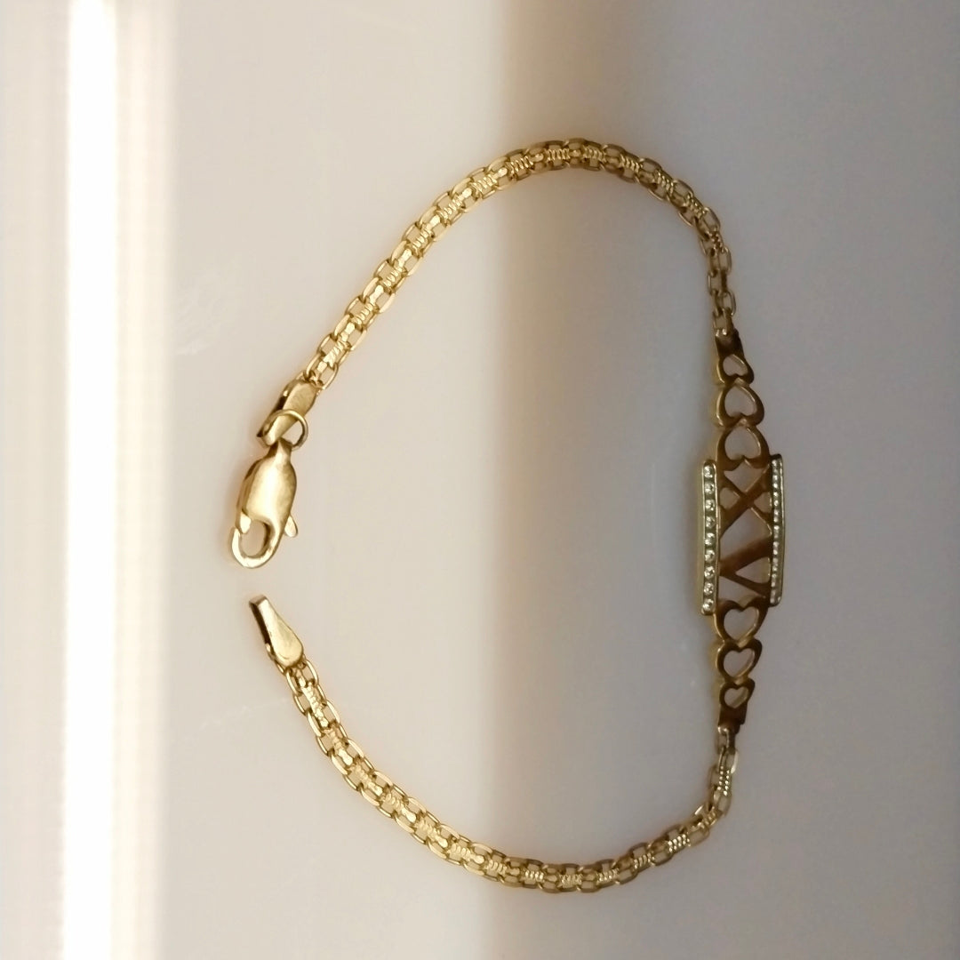 ESCLAVA ORO 10 K 3 GRMS (SEMINUEVO)