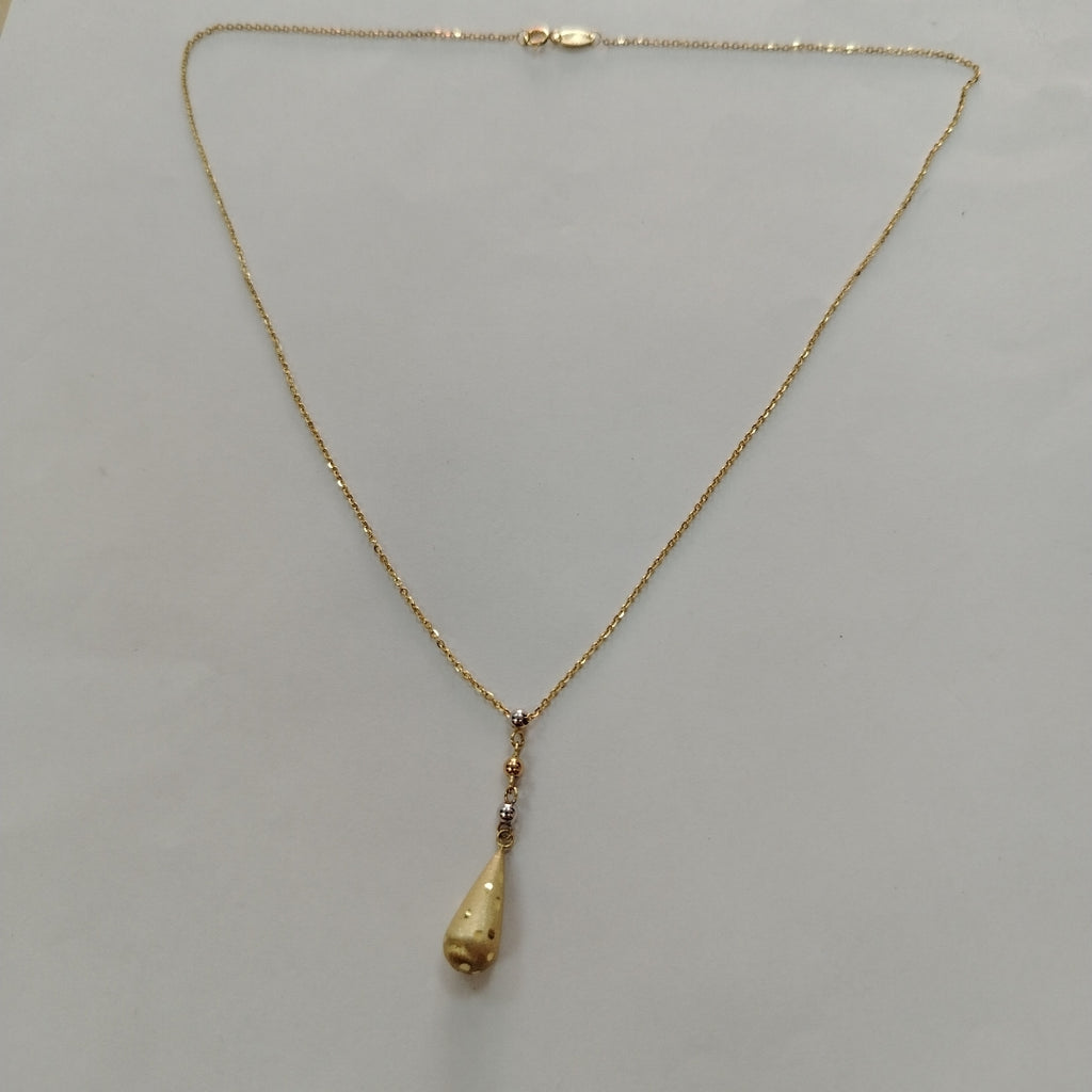 GARGANTILLA ORO 14 K 2.3 GRMS (SEMINUEVO)