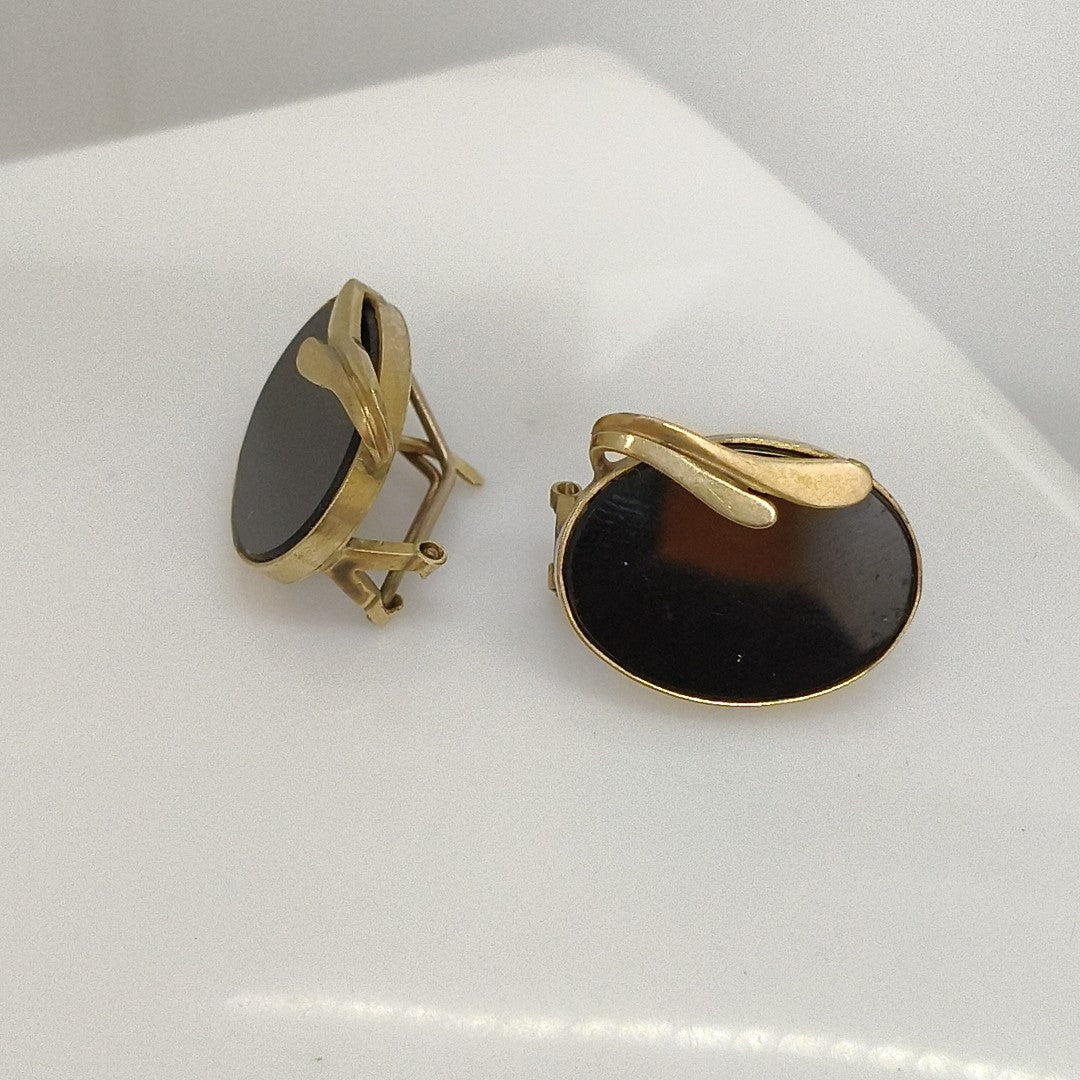 ARETES PAR ORO 14 K 6,00 GRMS (SEMINUEVO)