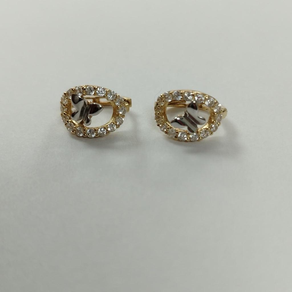 ARETES PAR ORO 14 K 2.1 GRMS (SEMINUEVO)