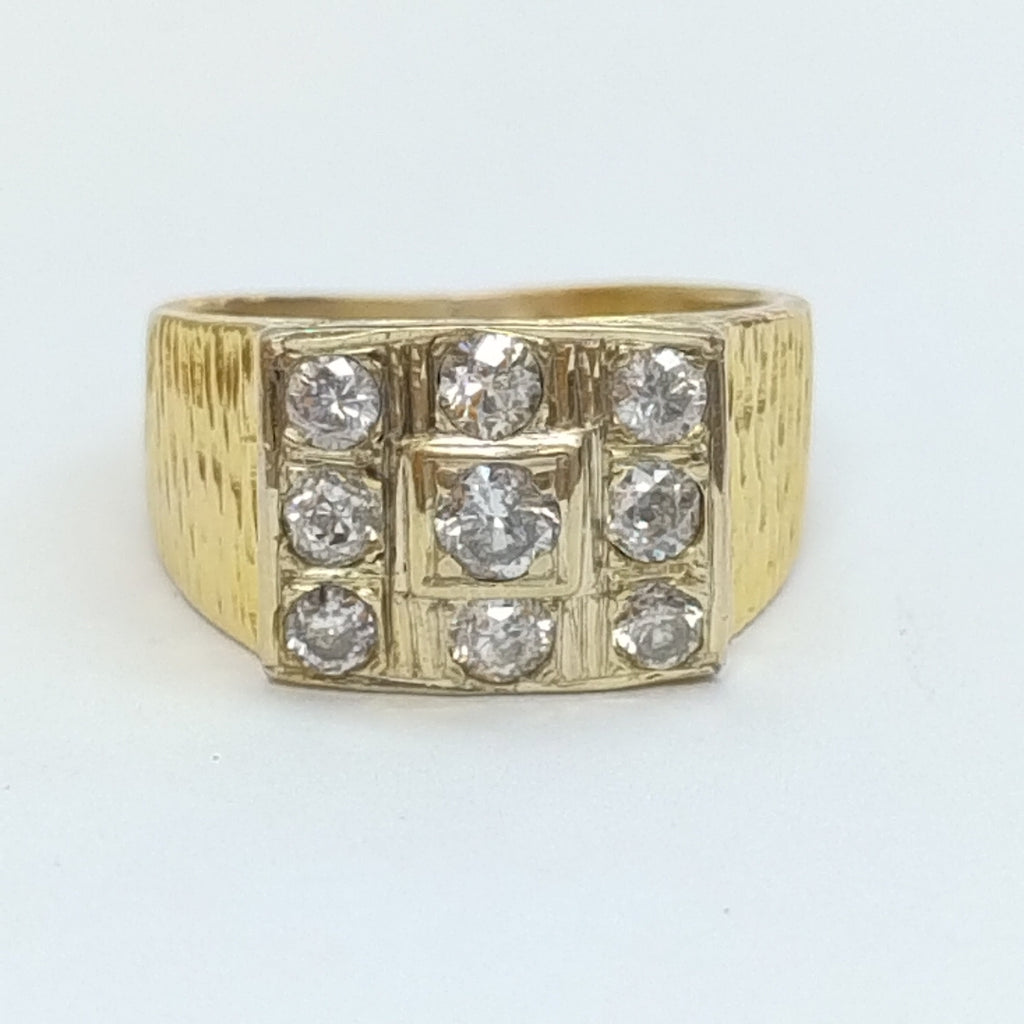 ANILLO ORO 14 K 10.6 GRMS (SEMINUEVO)