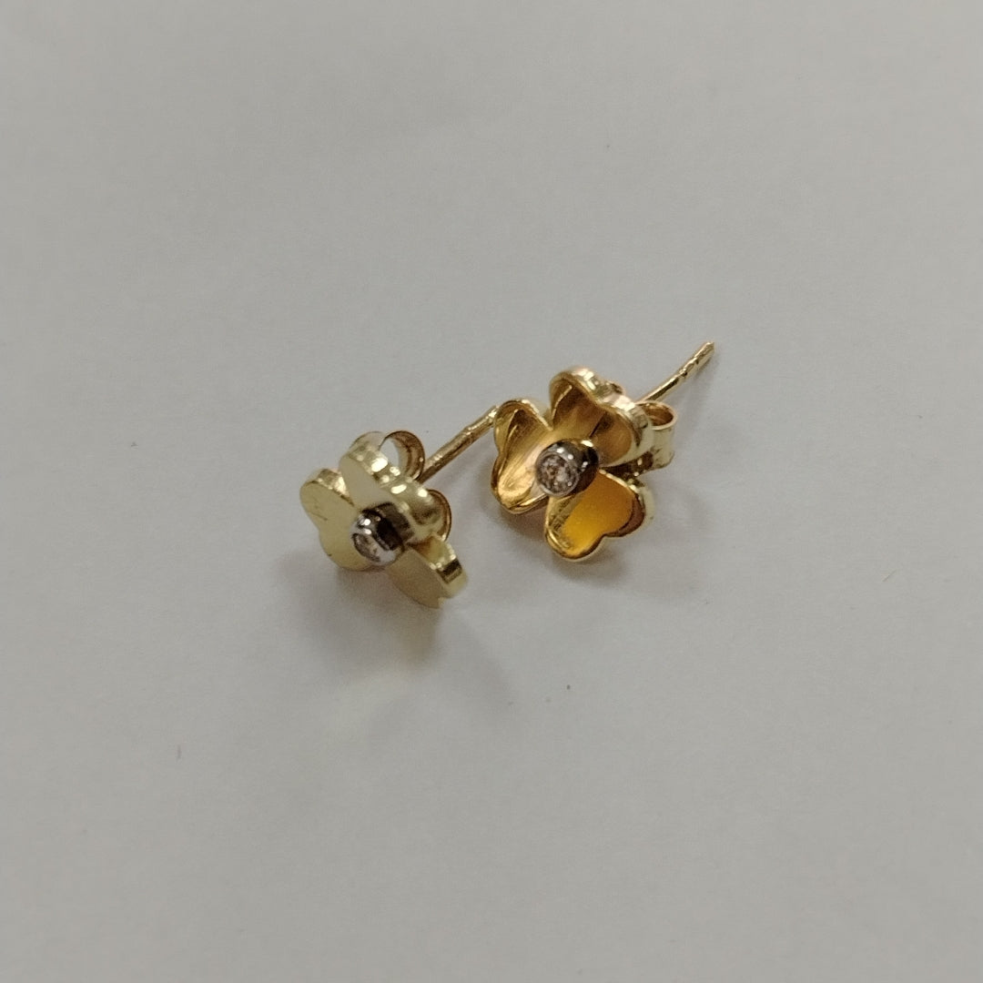 BROQUELES PAR ORO 14 K 1.6 GRMS (SEMINUEVO)