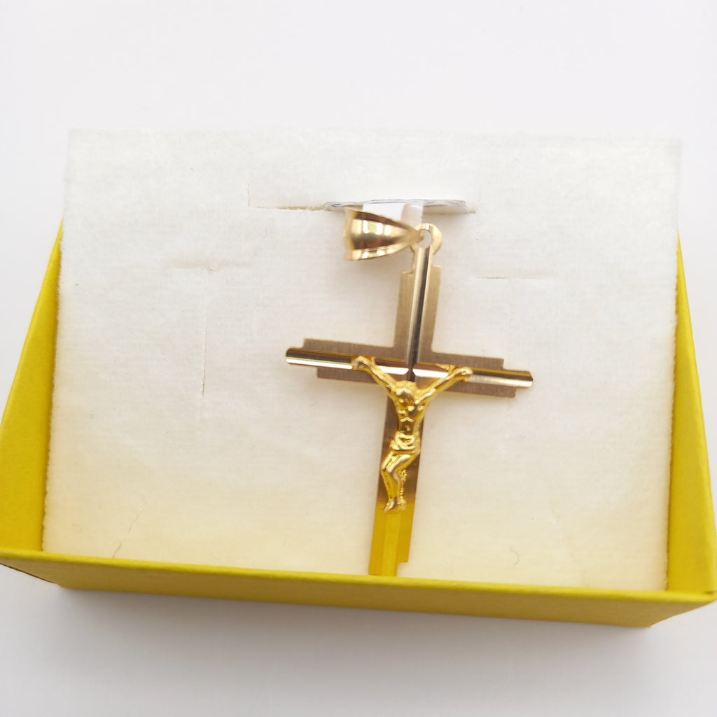 CRUZ, DIJE ORO 14 K 3.7 GRMS (SEMINUEVO)