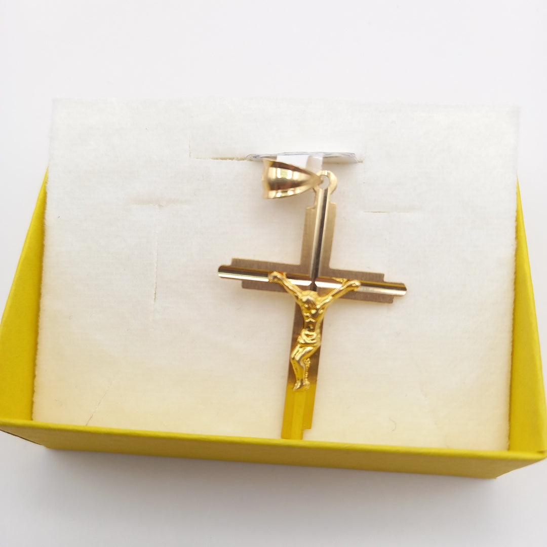 CRUZ, DIJE ORO 14 K 3.7 GRMS (SEMINUEVO)