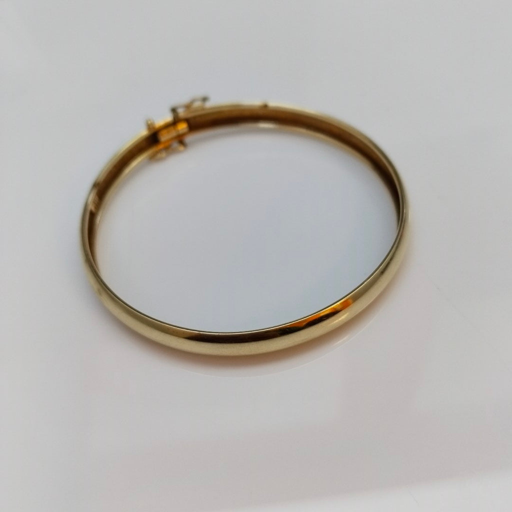 PULSERA RIGIDA ORO 14 K 10.7 GRMS (SEMINUEVO)