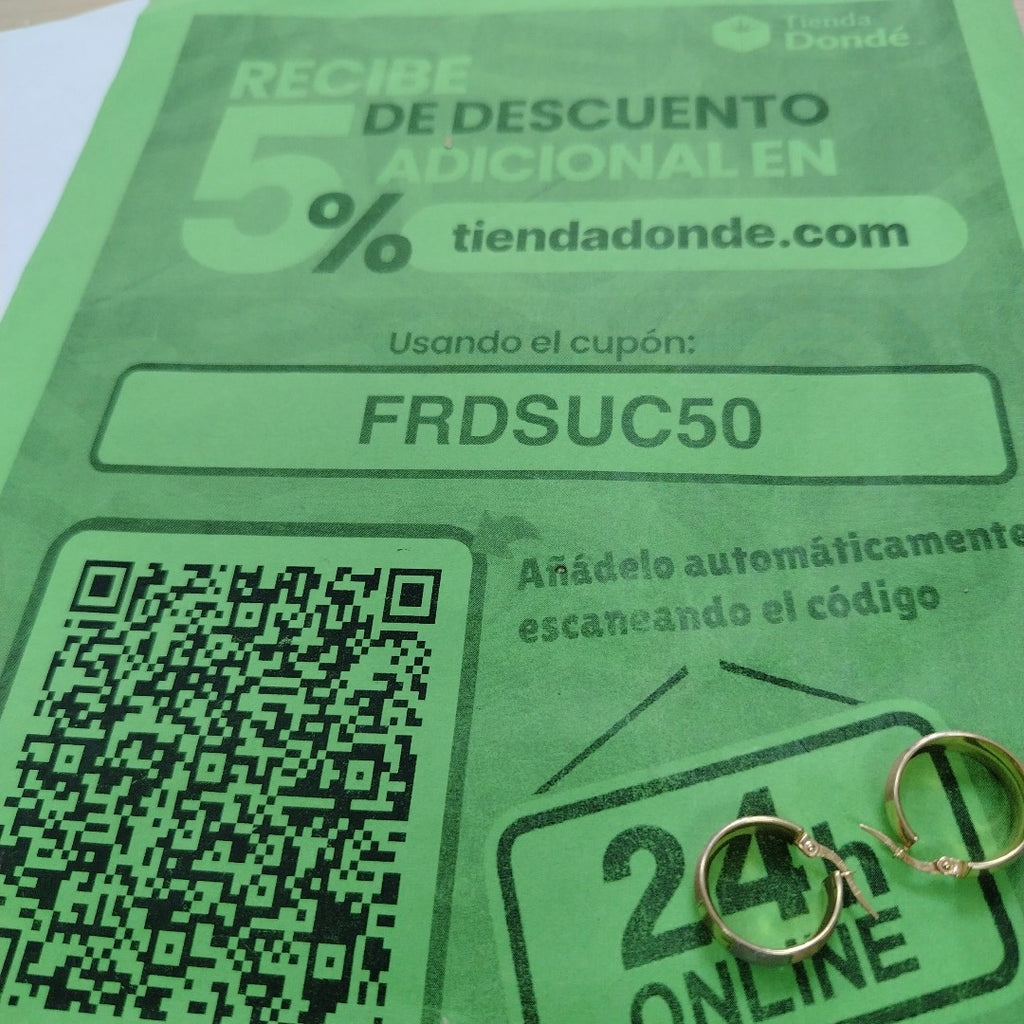 ARRACADAS PAR ORO 10 K 2.2 GRMS (SEMINUEVO)
