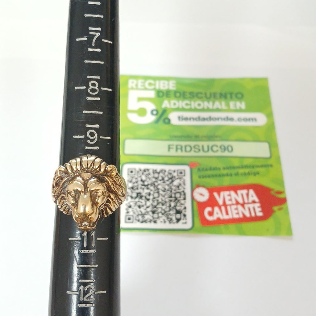 ANILLO ORO 10 K 18.2 GRMS (SEMINUEVO)