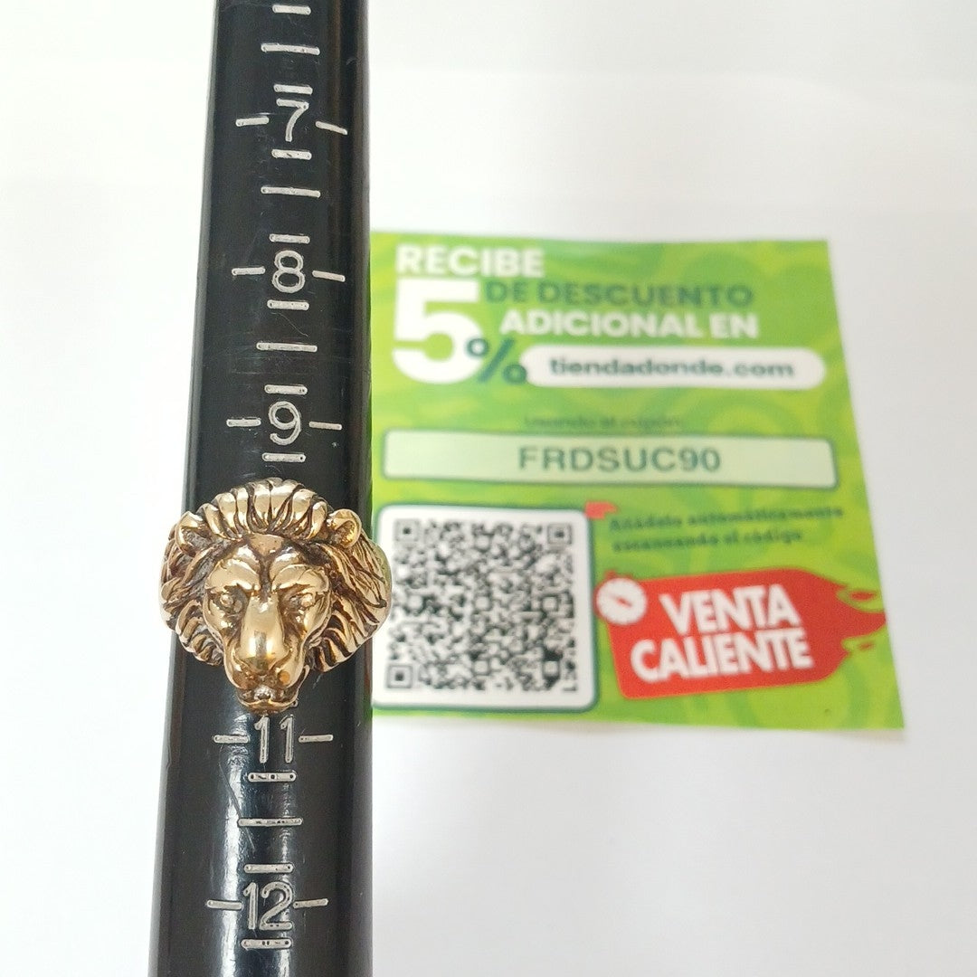 ANILLO ORO 10 K 18.2 GRMS (SEMINUEVO)