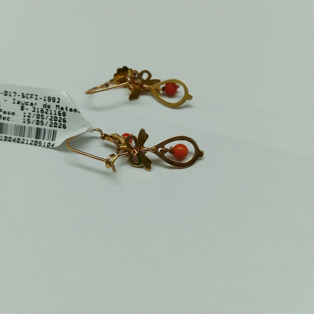 ARETES PAR ORO 10 K 2.5 GRMS (SEMINUEVO)