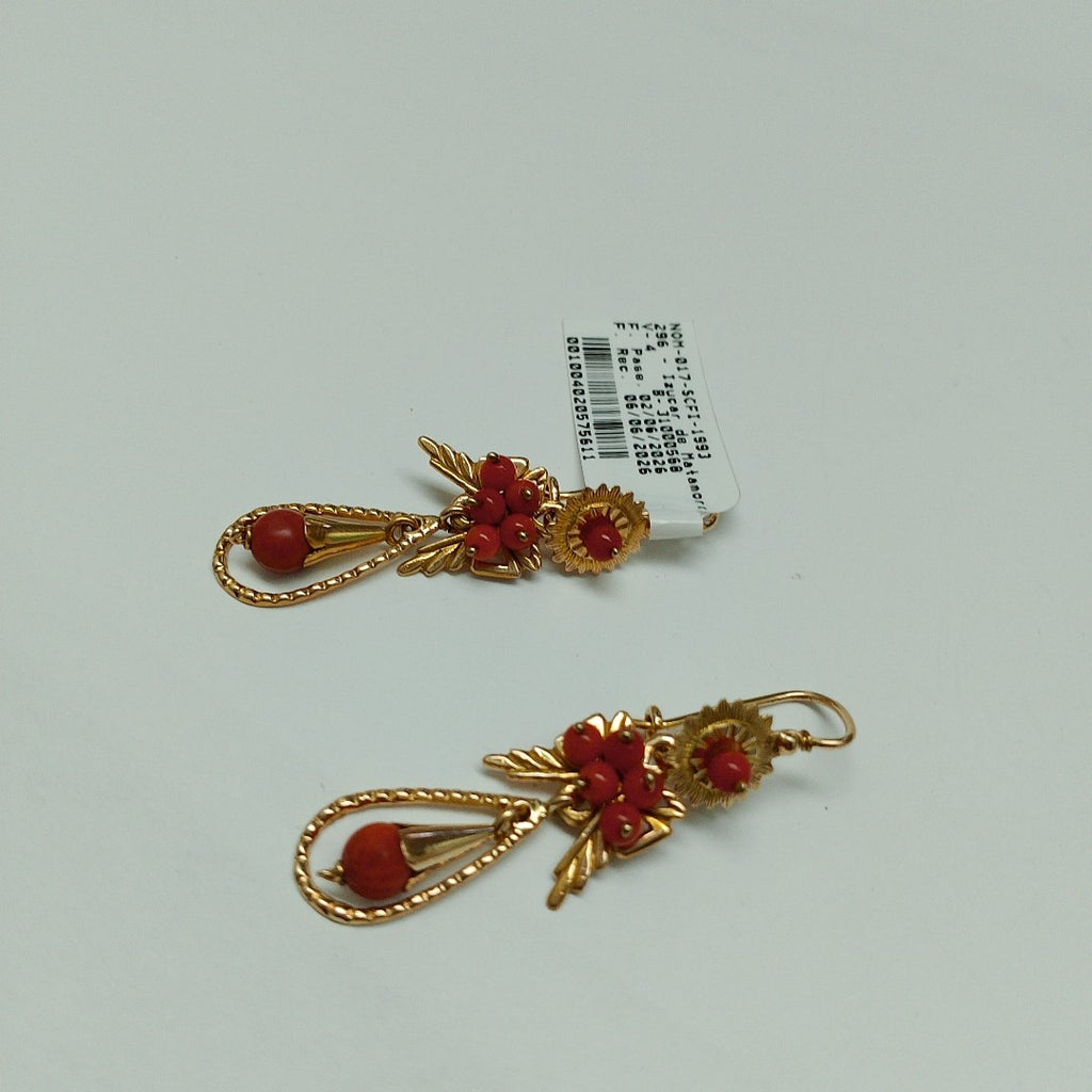 ARETES PAR ORO 10 K 6 GRMS (SEMINUEVO)