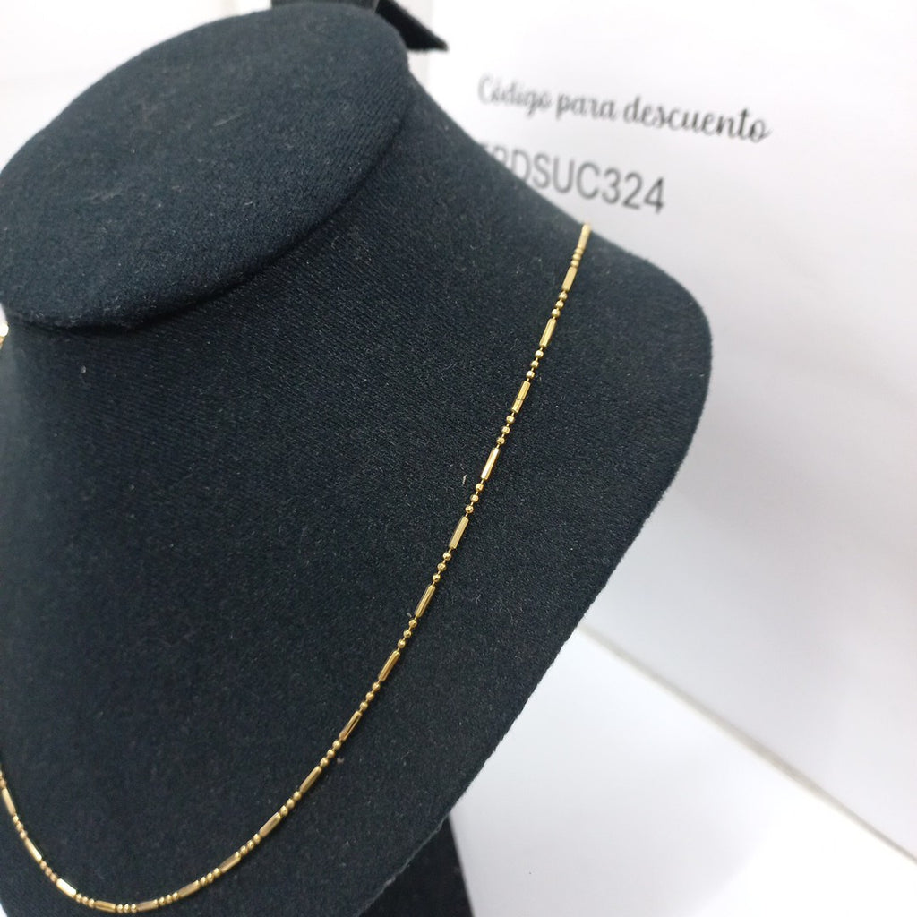 CADENA ORO 14 K 4.3 GRMS (SEMINUEVO)