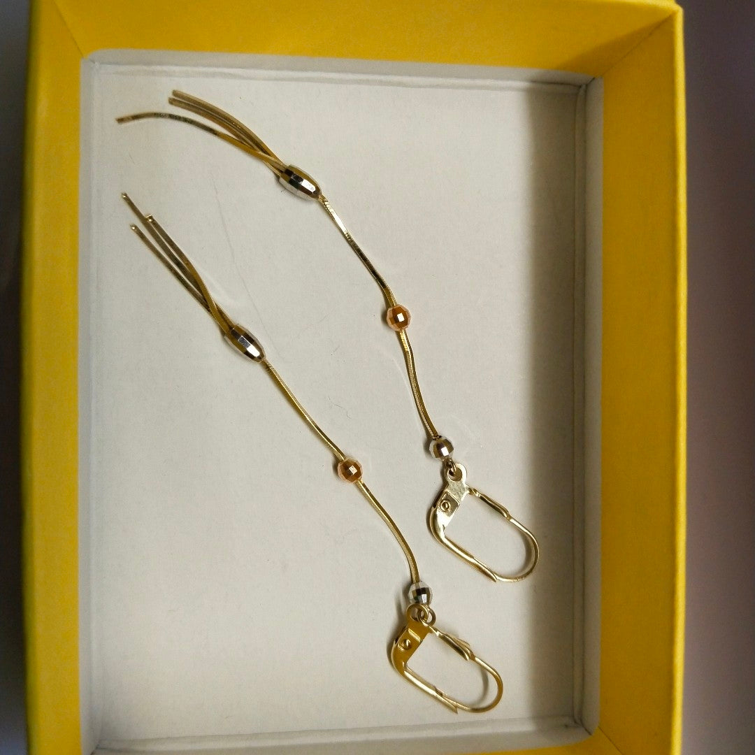 ARETES PAR ORO 10 K 1.9 GRMS (SEMINUEVO)