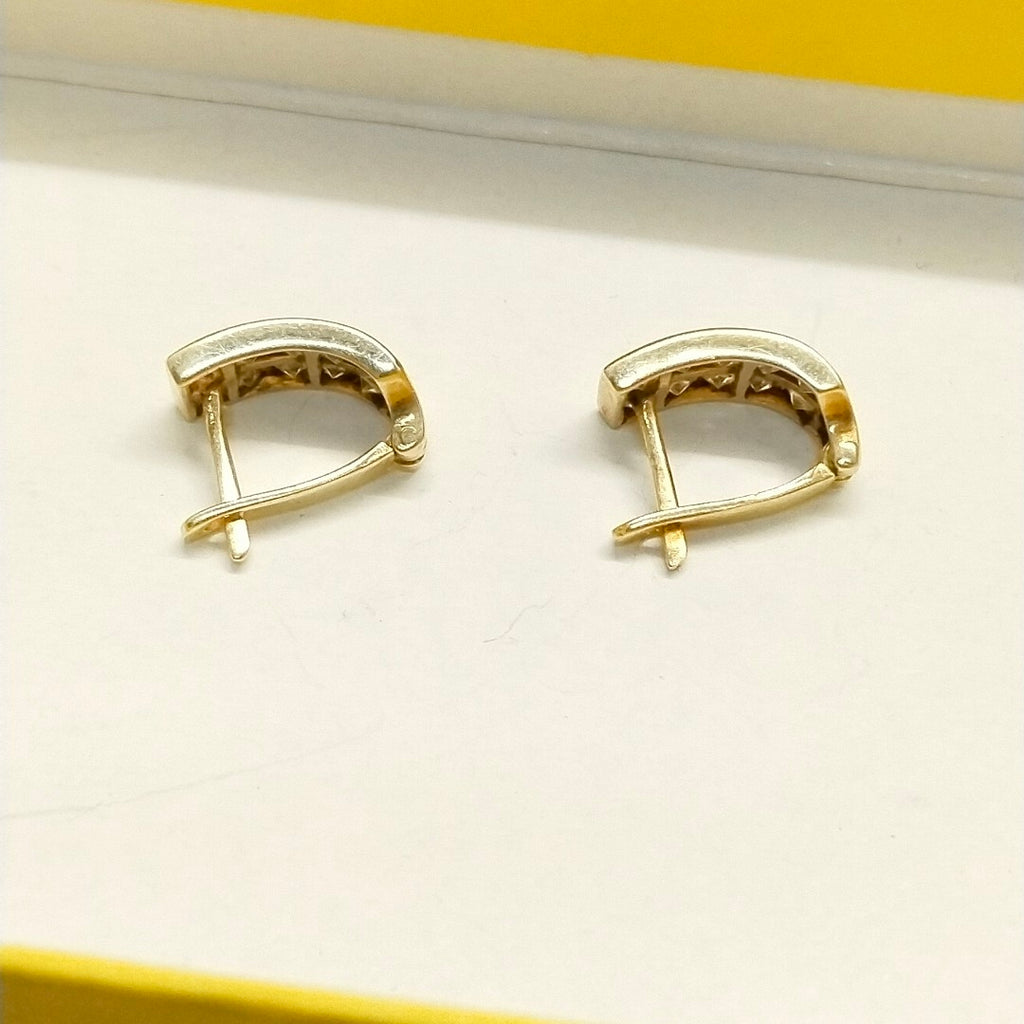 ARETES PAR ORO 10 K 1.9 GRMS (SEMINUEVO)