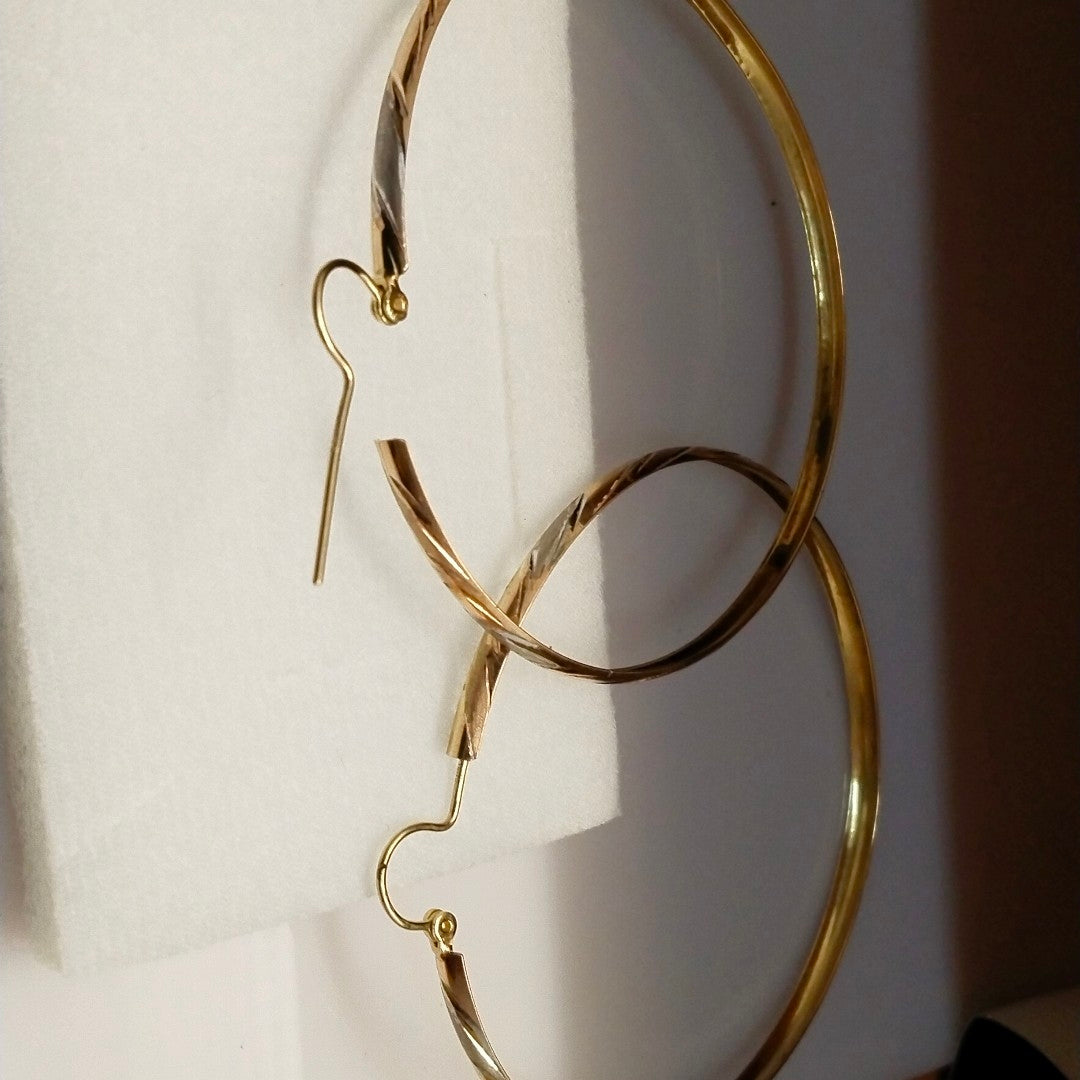 ARRACADAS PAR ORO 10 K 7.1 GRMS (SEMINUEVO)