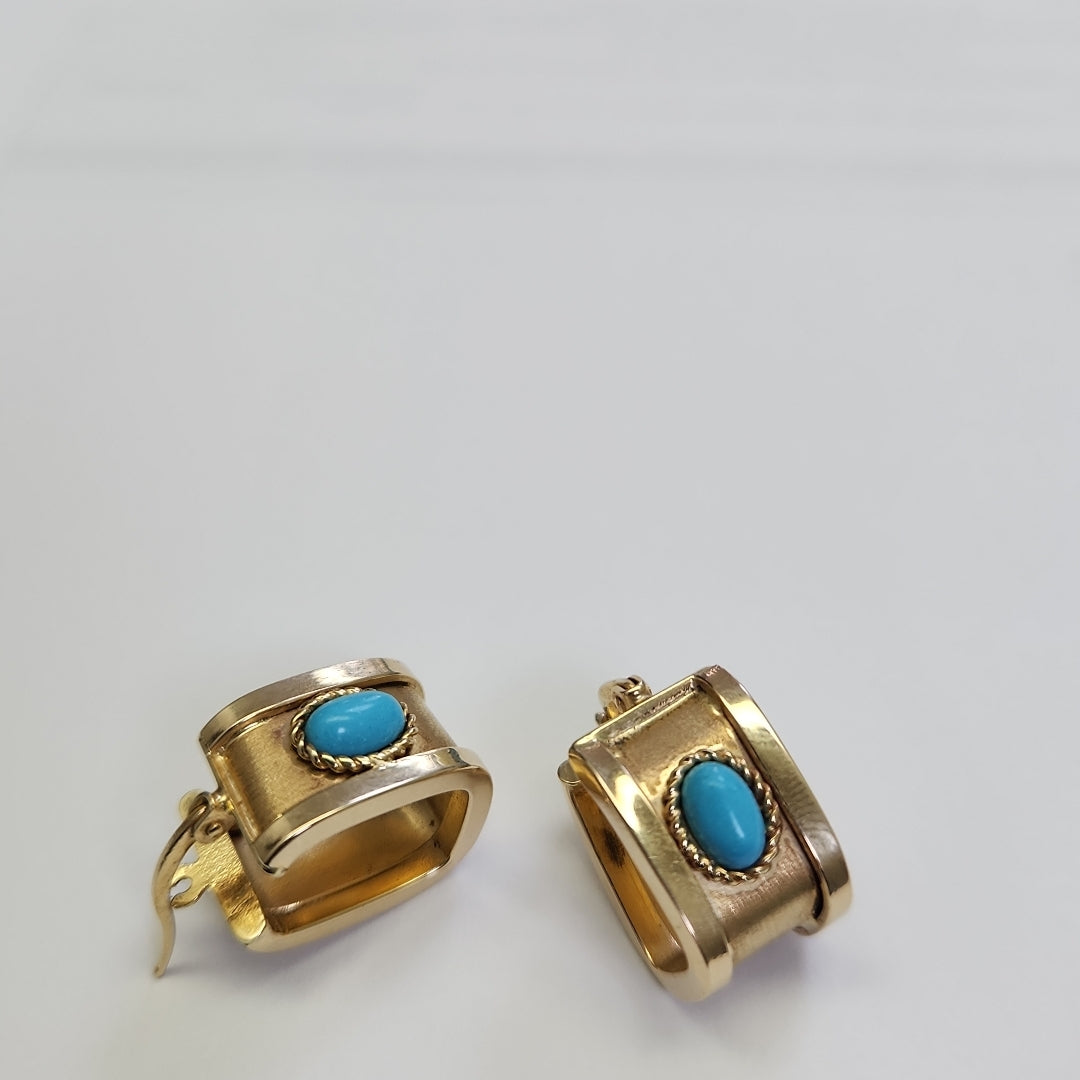 ARETES PAR ORO 14 K 4.3 GRMS (SEMINUEVO)