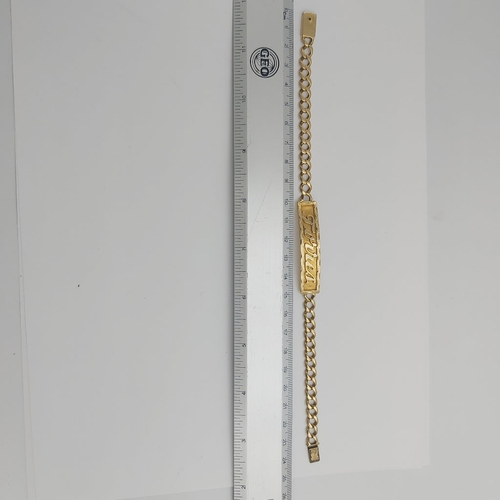 ESCLAVA ORO 14 K 20.8 GRMS (SEMINUEVO)