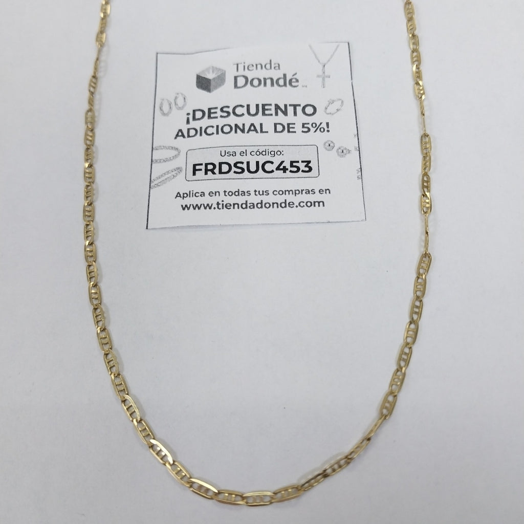 CADENA ORO 14 K 5,00 GRMS (SEMINUEVO)