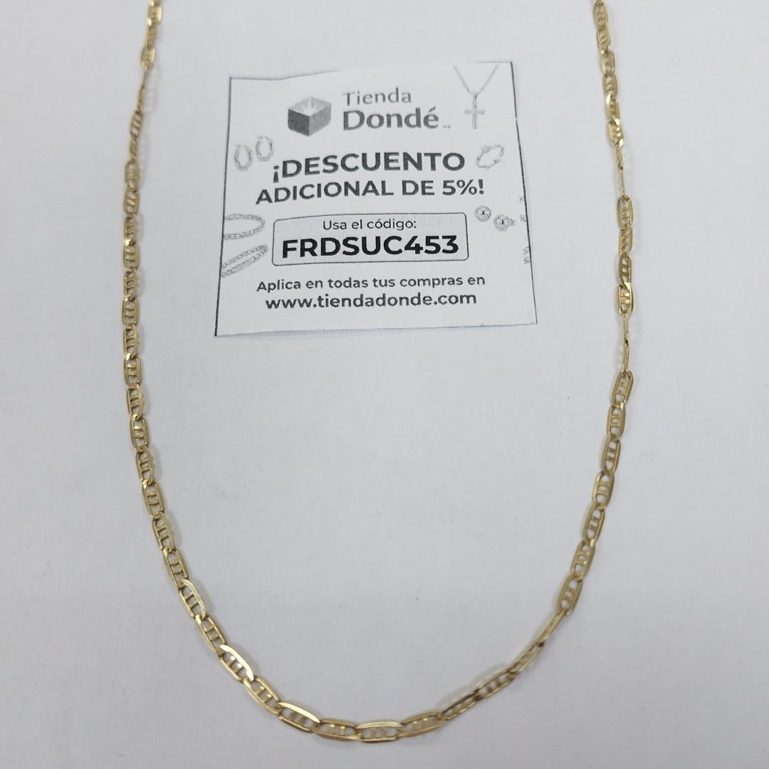 CADENA ORO 14 K 5,00 GRMS (SEMINUEVO)