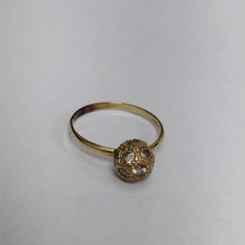 ANILLO ORO 10 K 1.7 GRMS (SEMINUEVO)
