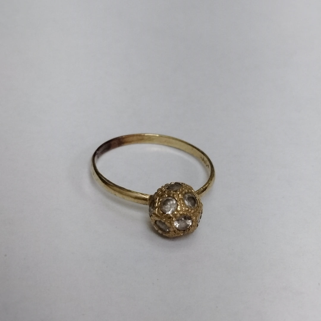 ANILLO ORO 10 K 1.7 GRMS (SEMINUEVO)