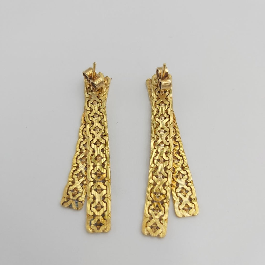 ARETES PAR ORO 14 K 11.3 GRMS (SEMINUEVO)