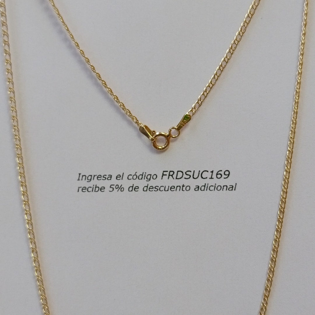 CADENA ORO 14 K 1,30 GRMS (SEMINUEVO)