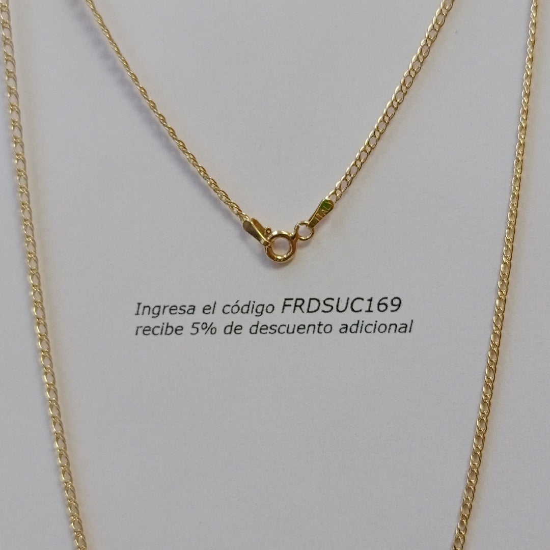 CADENA ORO 14 K 1,30 GRMS (SEMINUEVO)