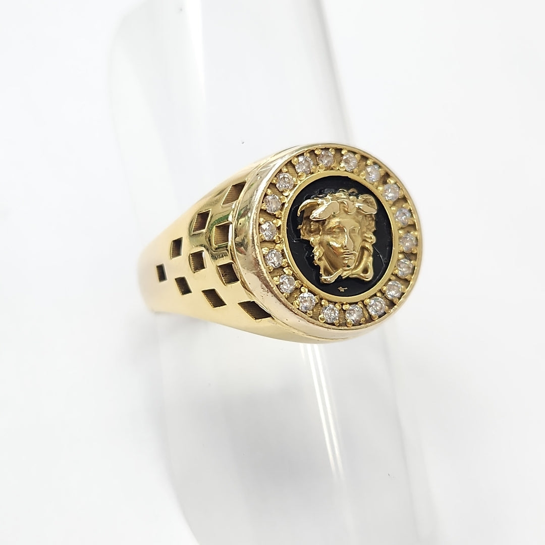 ANILLO ORO 14 K 10.2 GRMS (SEMINUEVO)