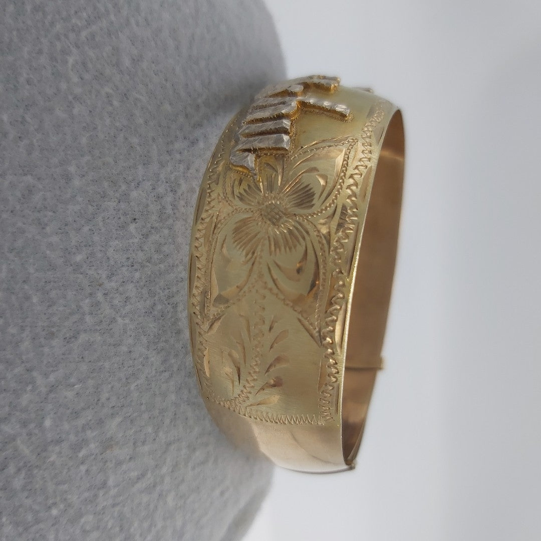 PULSERA RIGIDA ORO 8 K 18.3 GRMS (SEMINUEVO)