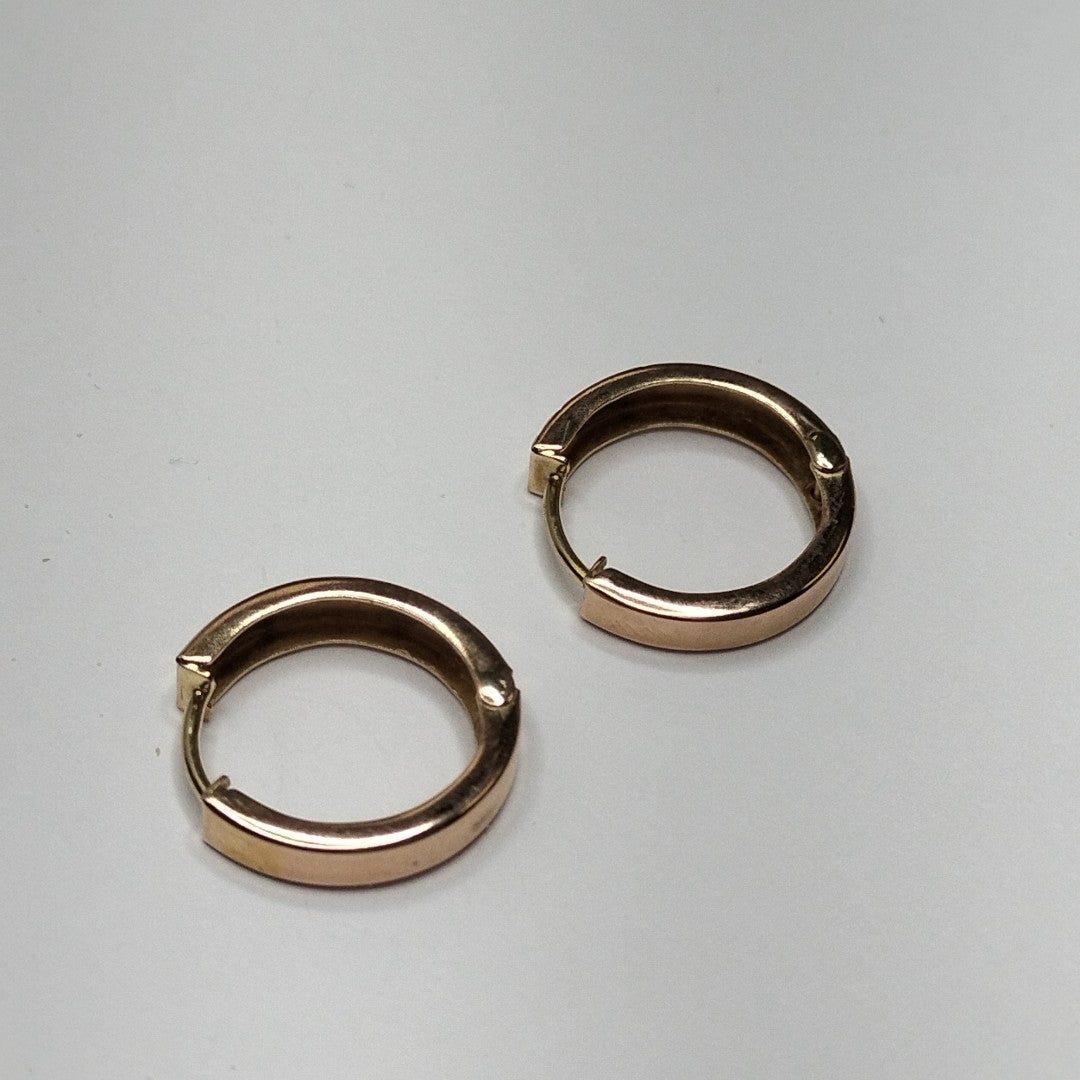 ARRACADAS PAR ORO 14 K 1.8 GRMS (SEMINUEVO)