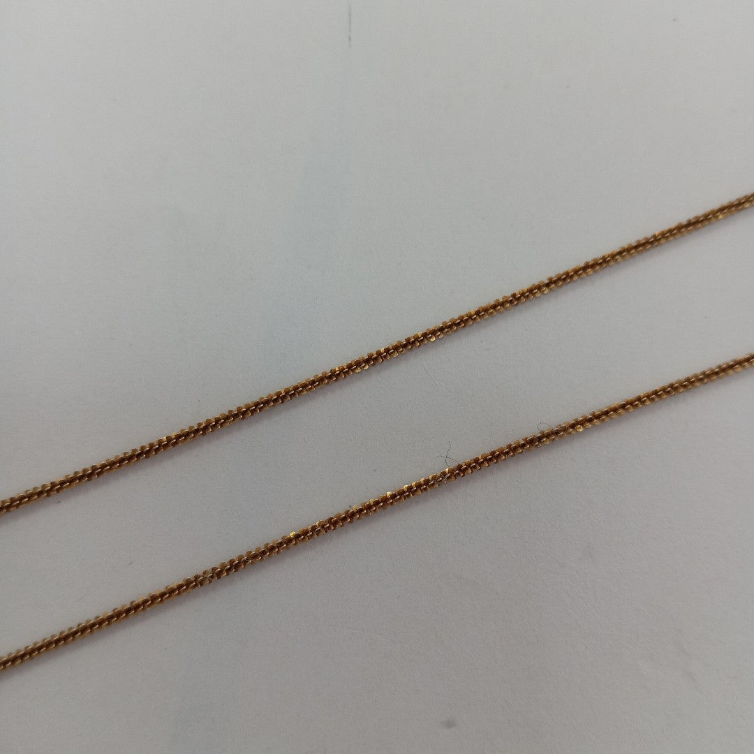 CADENA ORO 14 K 2,80 GRMS (SEMINUEVO)