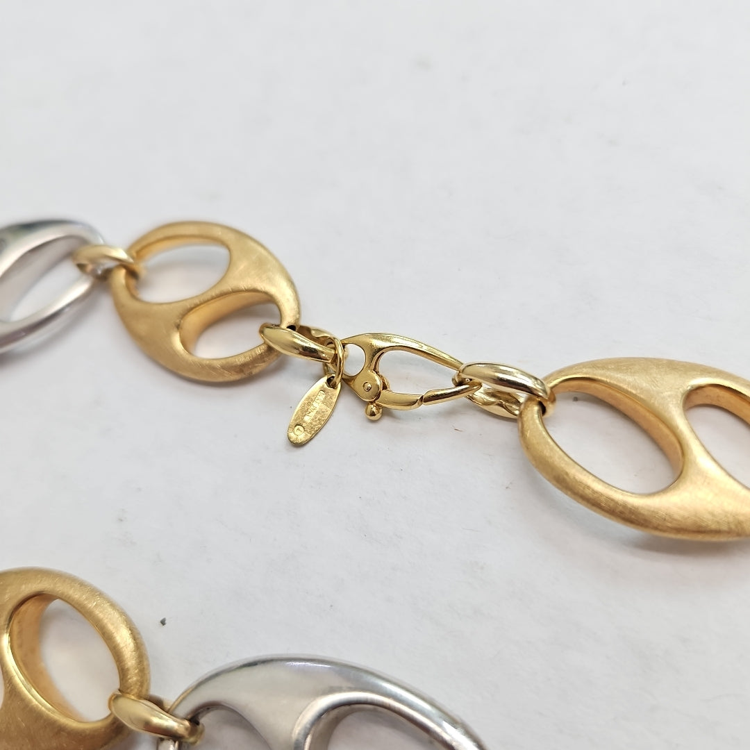 GARGANTILLA ORO,ORO BLANCO 14 K 38,70 GRMS (SEMINUEVO)