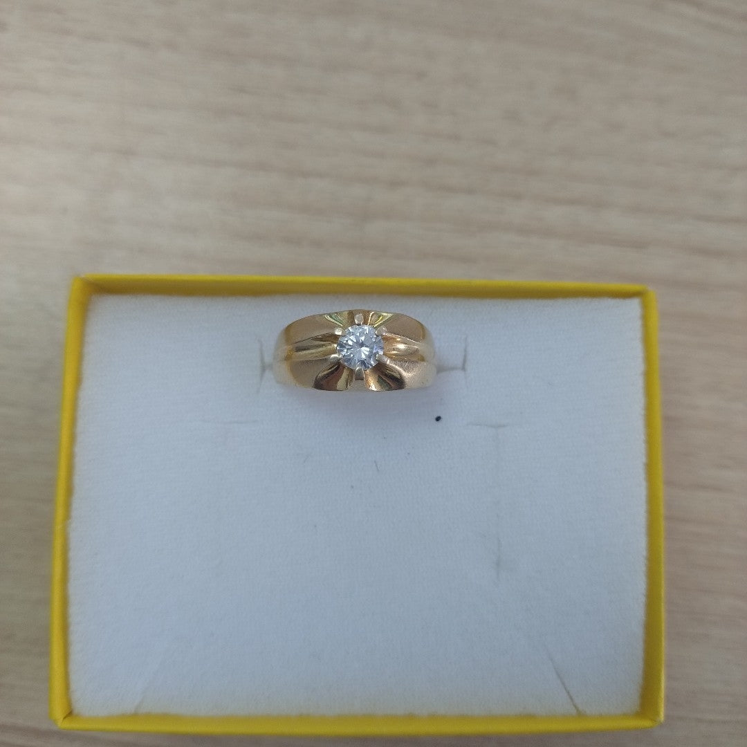ANILLO ORO 14 K 6.3 GRMS (SEMINUEVO)