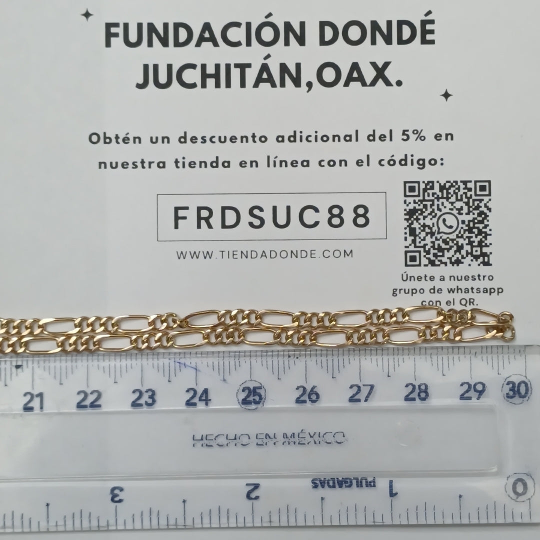 CADENA ORO 10 K 10.2 GRMS (SEMINUEVO)