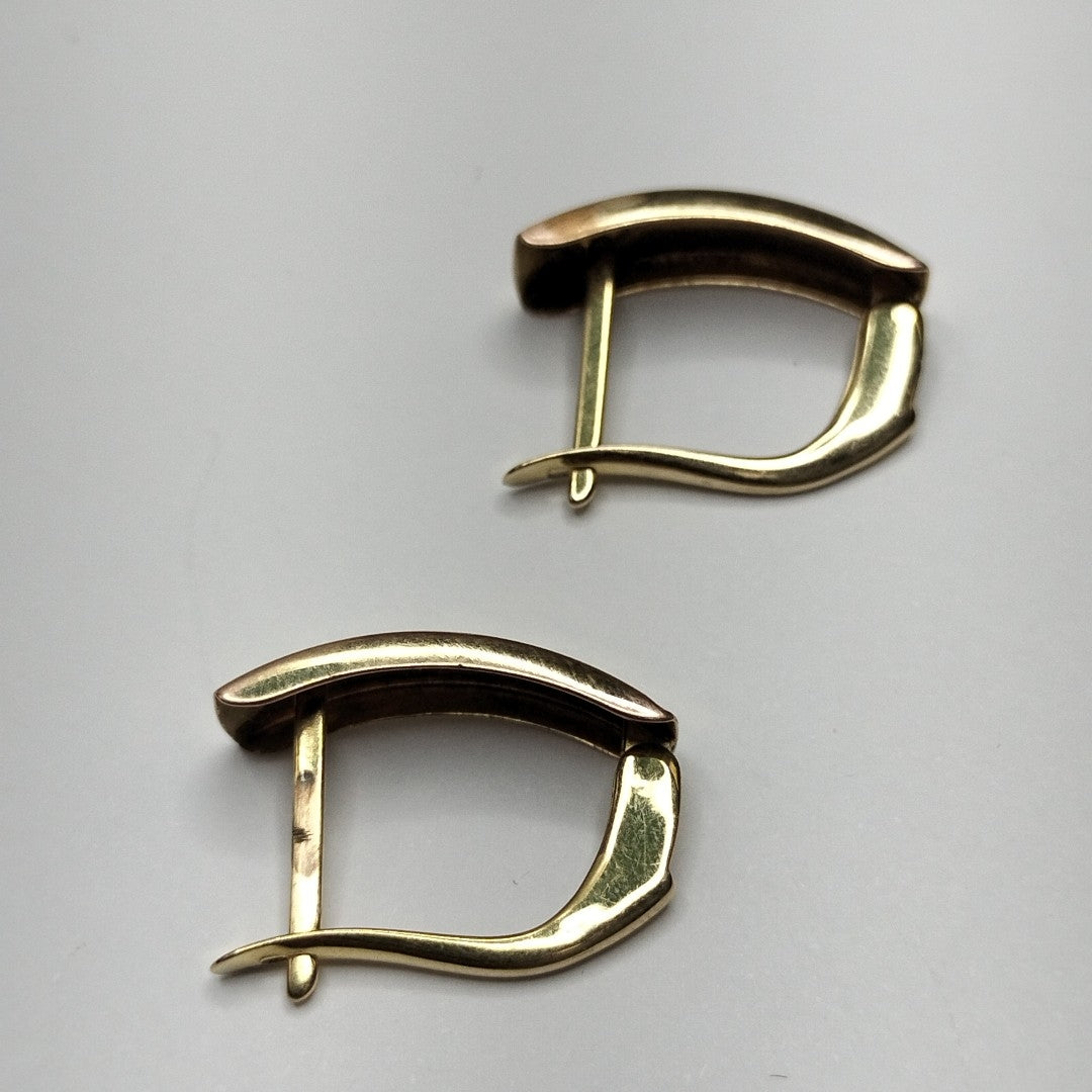 ARETES PAR ORO 14 K 1.9 GRMS (SEMINUEVO)