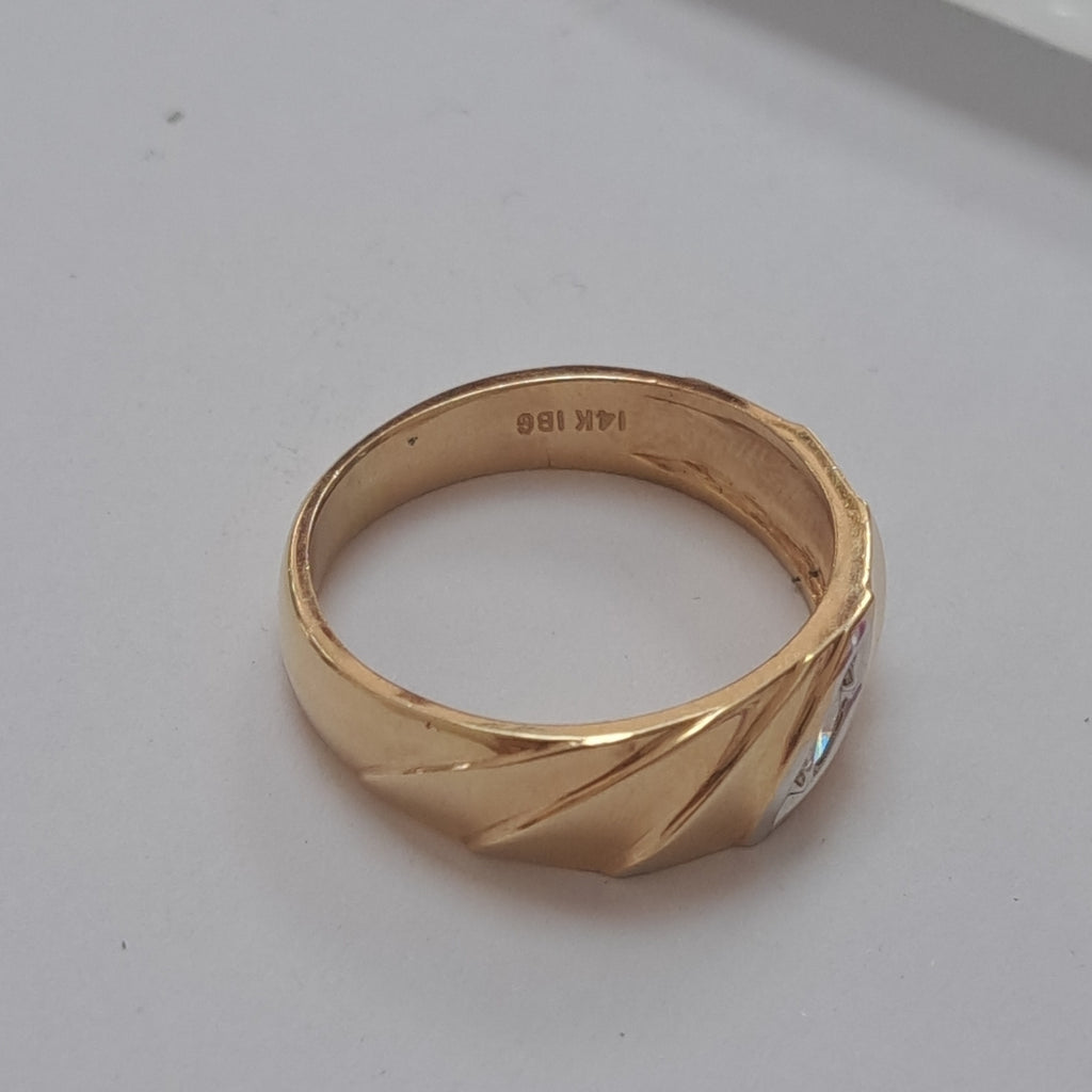 ARGOLLA ORO 14 K 5,10 GRMS (SEMINUEVO)