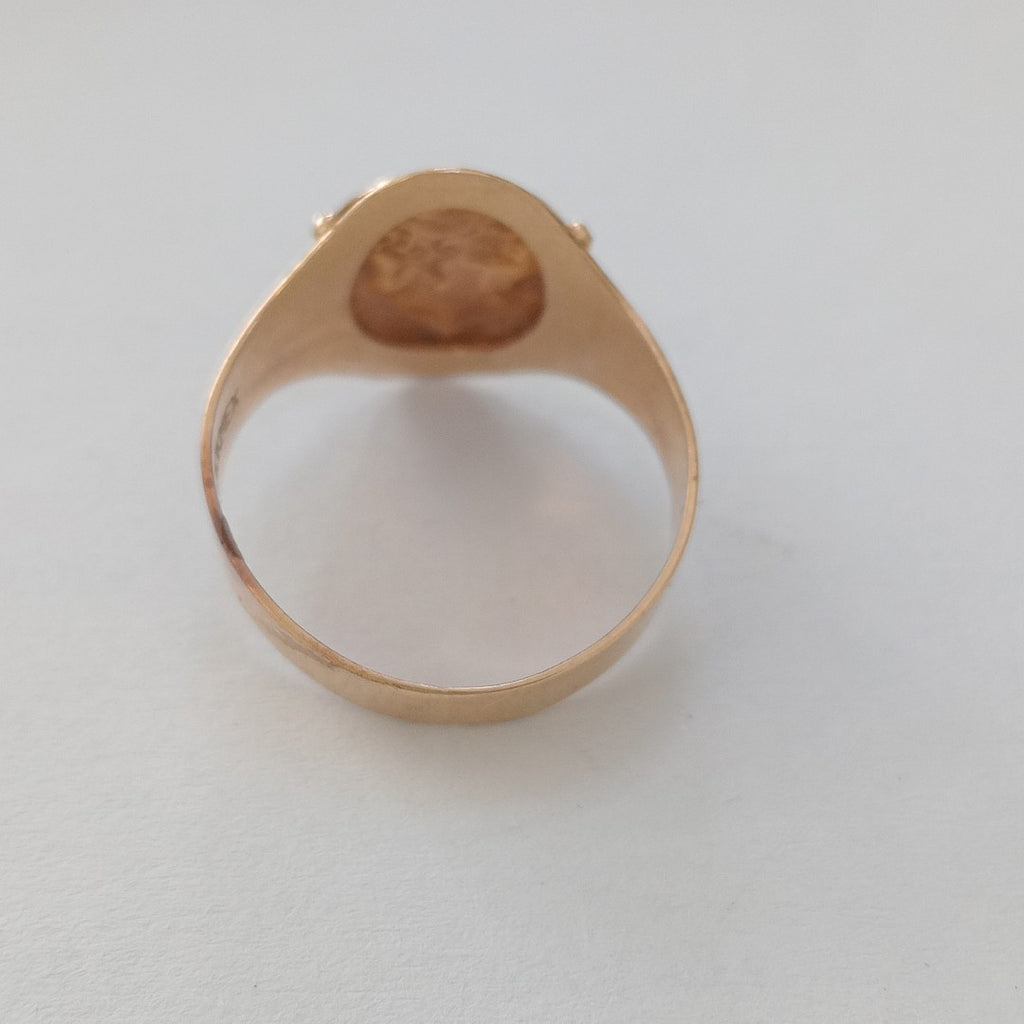 ANILLO ORO 10 K 2,60 GRMS (SEMINUEVO)