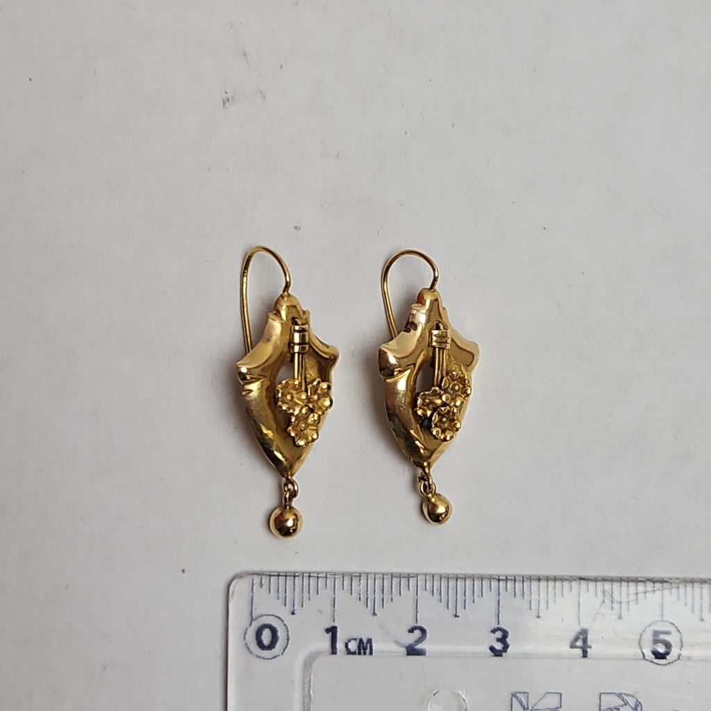 ARETES PAR ORO 16K 3 GRMS (SEMINUEVO)