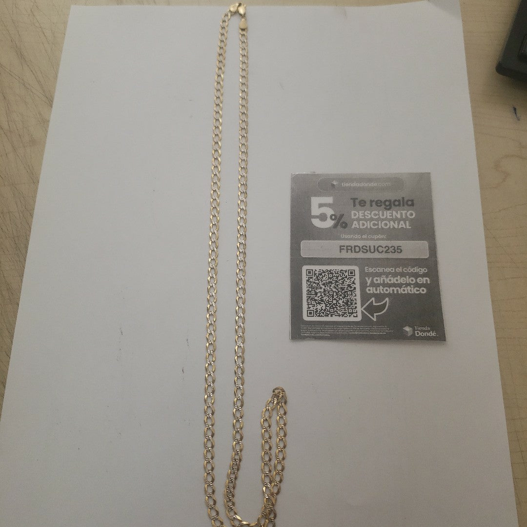 CADENA RODIADO 14 K 13,90 GRMS (SEMINUEVO)