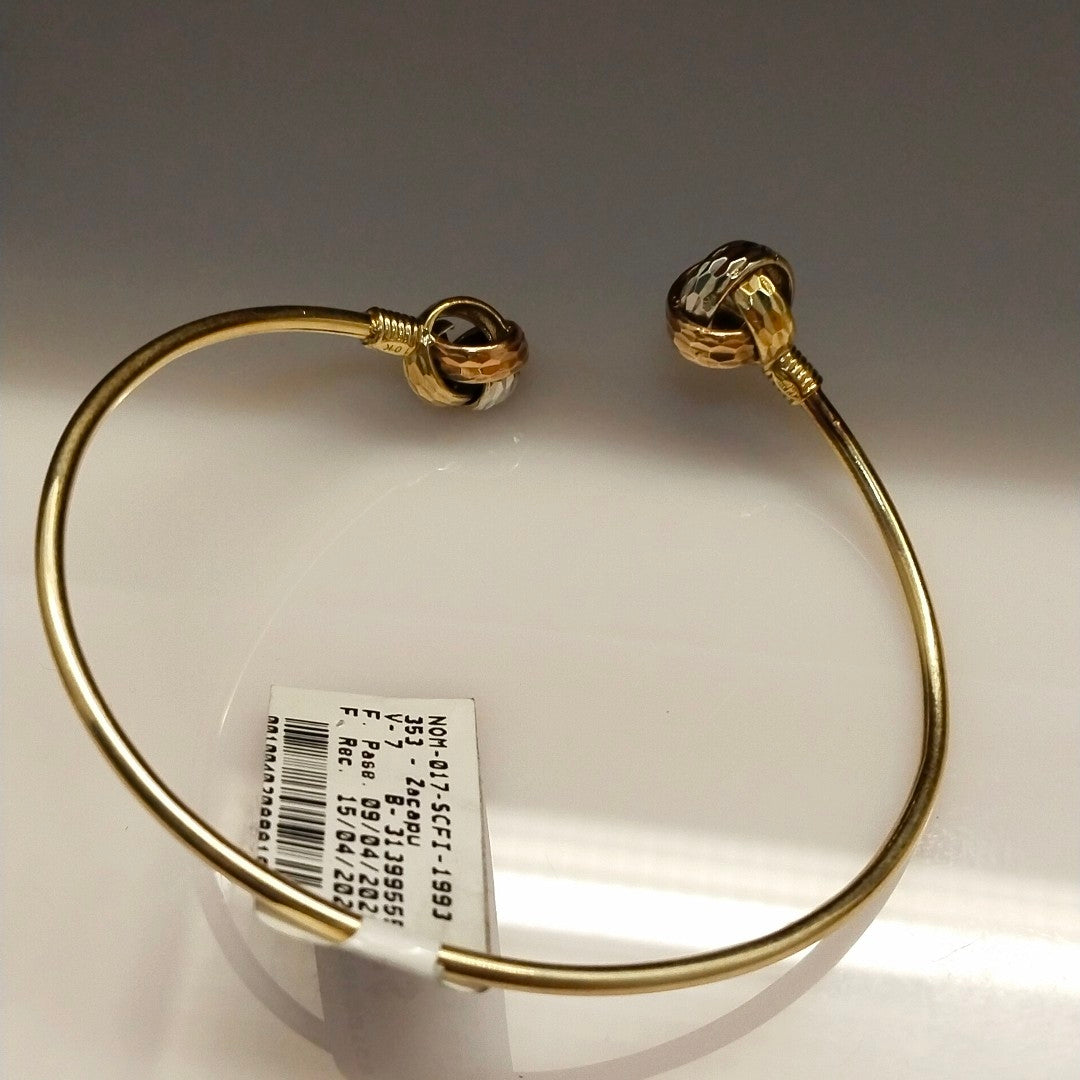 PULSERA RIGIDA ORO 10 K 4.1 GRMS (SEMINUEVO)