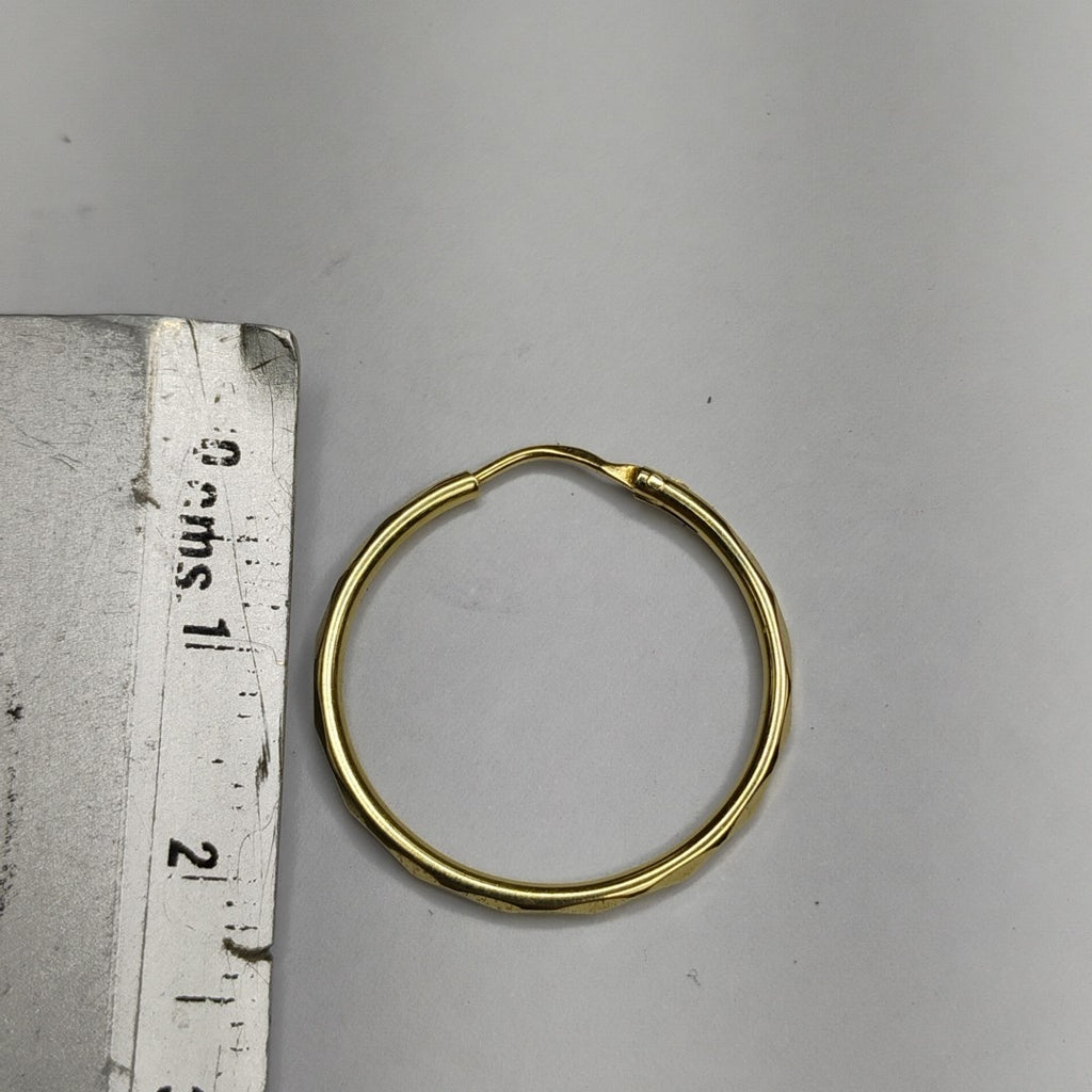ARRACADAS PAR ORO 14 K 1.6 GRMS (SEMINUEVO)