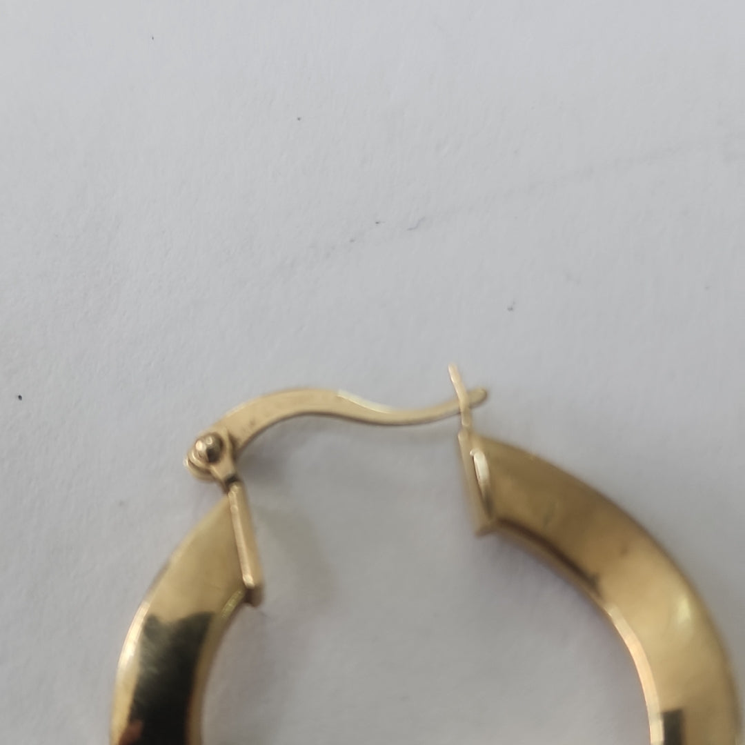 ARRACADAS PAR ORO 10 K 3 GRMS (SEMINUEVO)