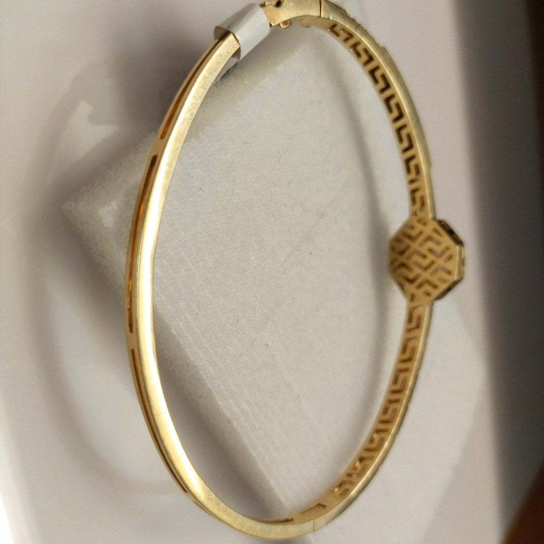 PULSERA RIGIDA ORO 10 K 8 GRMS (SEMINUEVO)