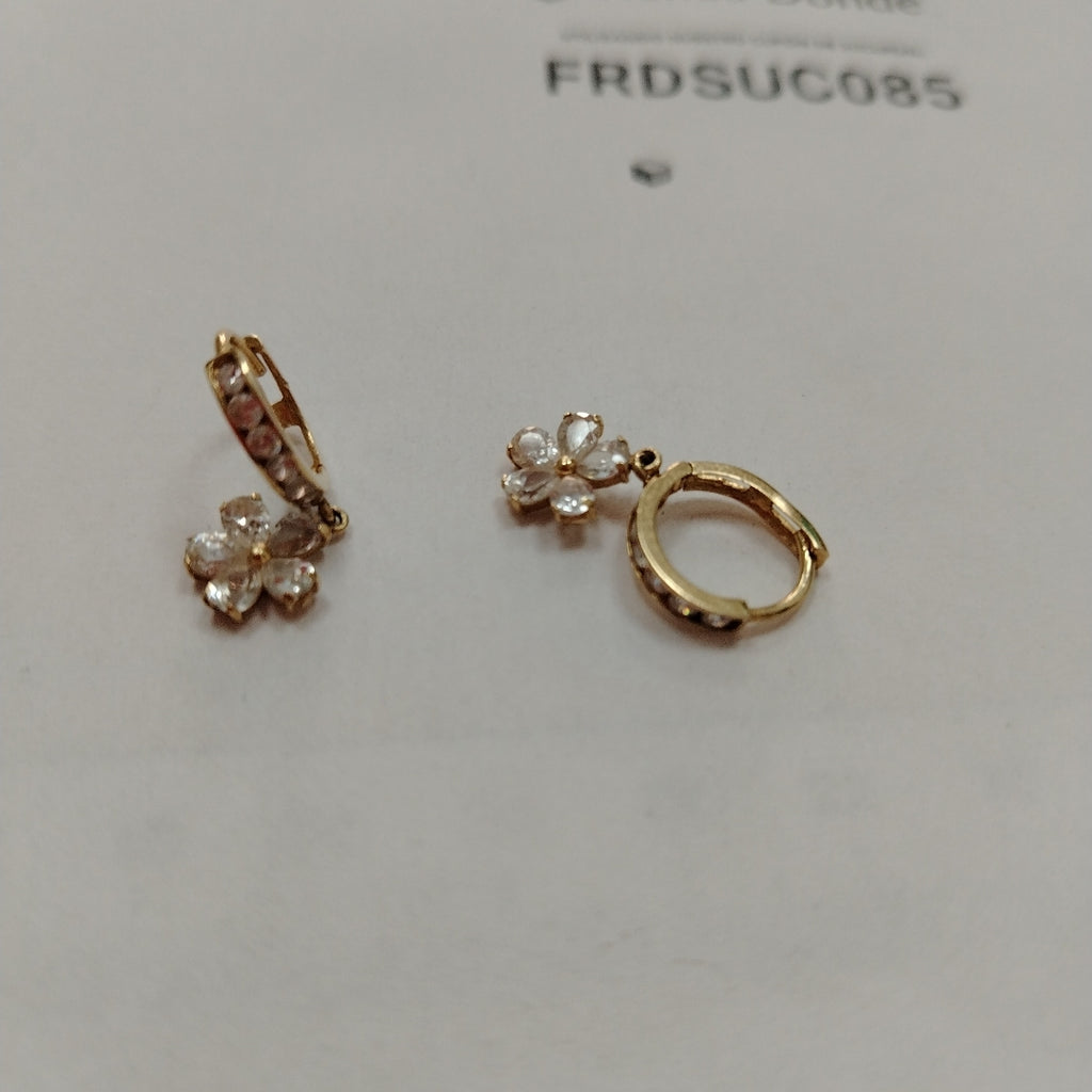 ARRACADAS PAR ORO 14 K 2,50 GRMS (SEMINUEVO)