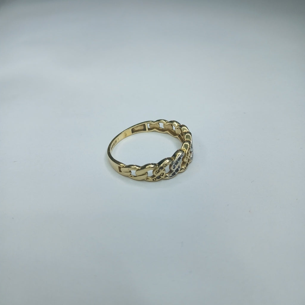 ANILLITO ORO, RODIADO 14 K 2 GRMS (SEMINUEVO)