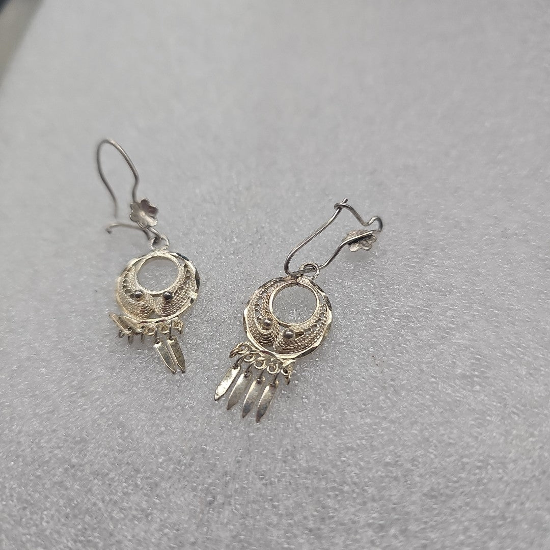 ARETES PAR PLATA 20 GRMS (SEMINUEVO)