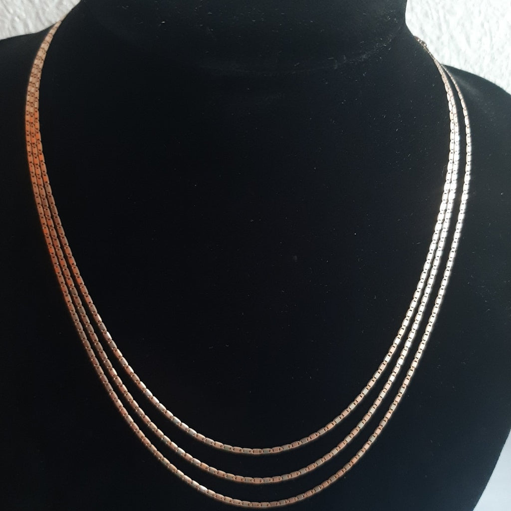 CADENA ORO COMBINADO 10 K 5,90 GRMS (SEMINUEVO)